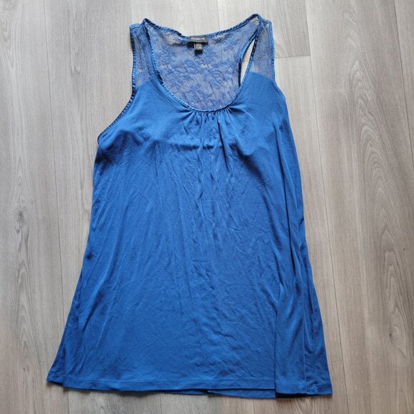 Jones New York Womens Blue Lace Back Nightgown X-Large - Picture 3 of 5